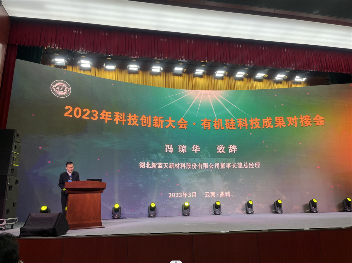 新藍天組團參加中國氟硅協(xié)會科技創(chuàng)新大會